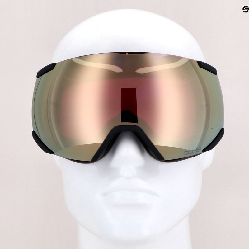 Gogle narciarskie Salomon Radium black/sigma black gold 12