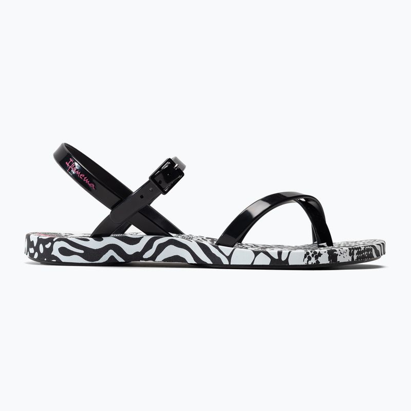 Sandały damskie Ipanema Fashion black/white 2