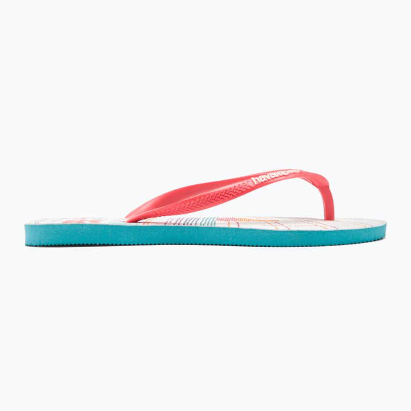 Japonki damskie Havaianas Slim Local Soul Ibiza red/blue/orange 2