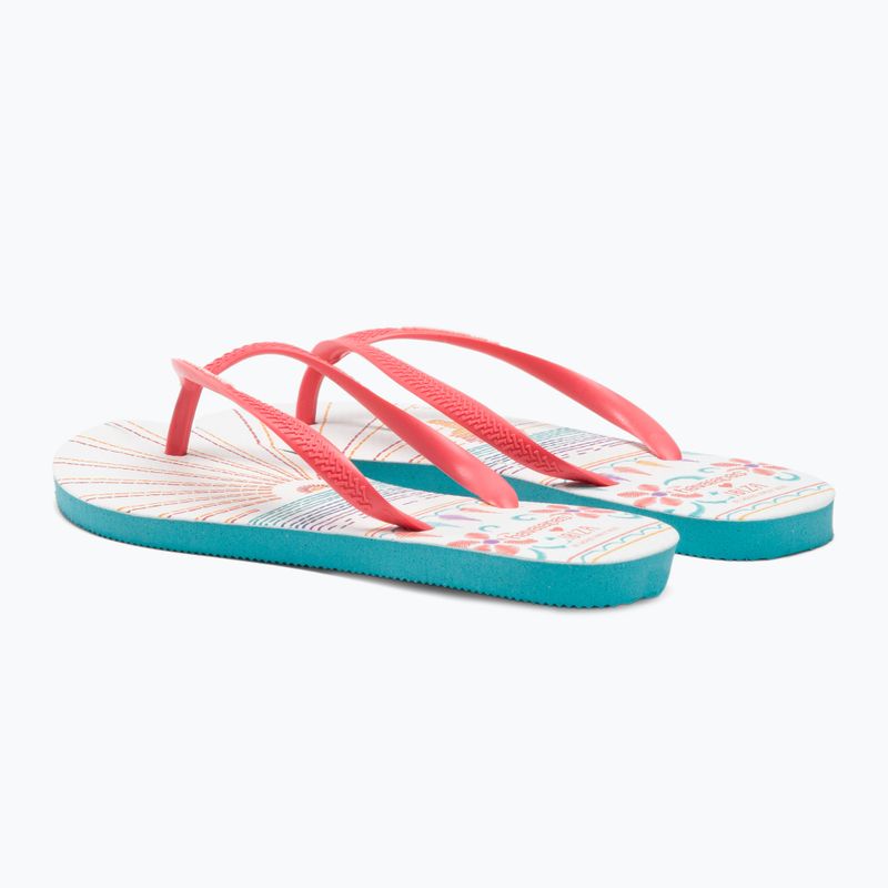 Japonki damskie Havaianas Slim Local Soul Ibiza red/blue/orange 3