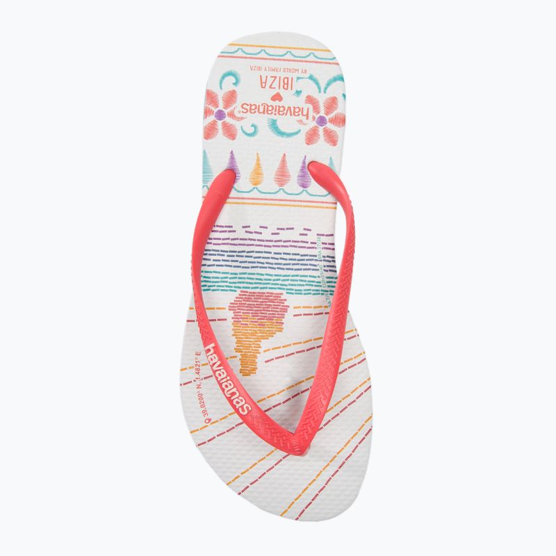 Japonki damskie Havaianas Slim Local Soul Ibiza red/blue/orange 6