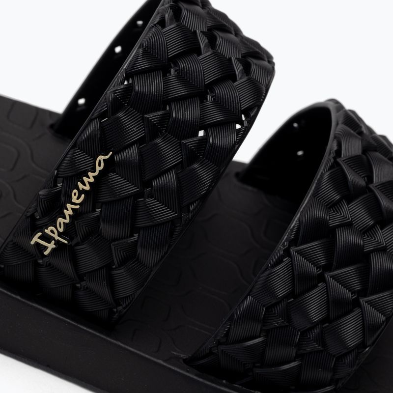Klapki damskie Ipanema Renda II black 7