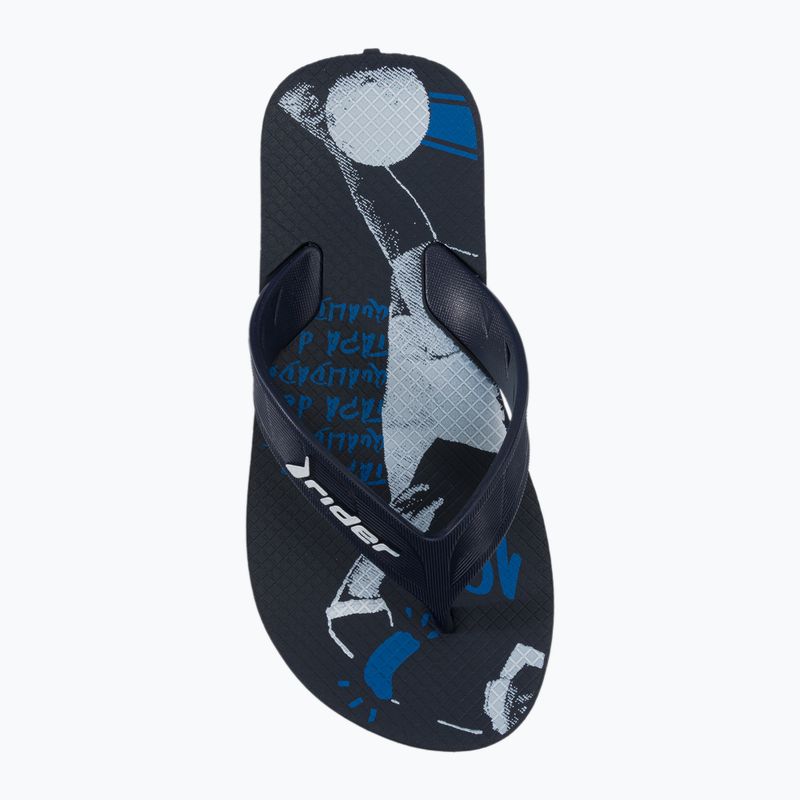 Japonki dziecięce RIDER Street Ole Inf black/blue/white 6