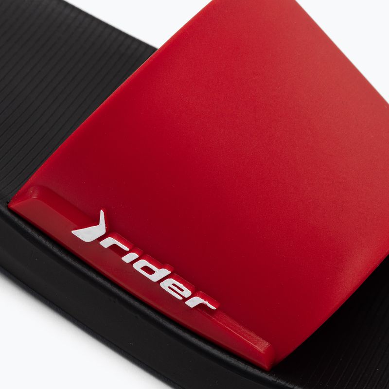 Klapki męskie RIDER Speed Slide Ad black/red 7