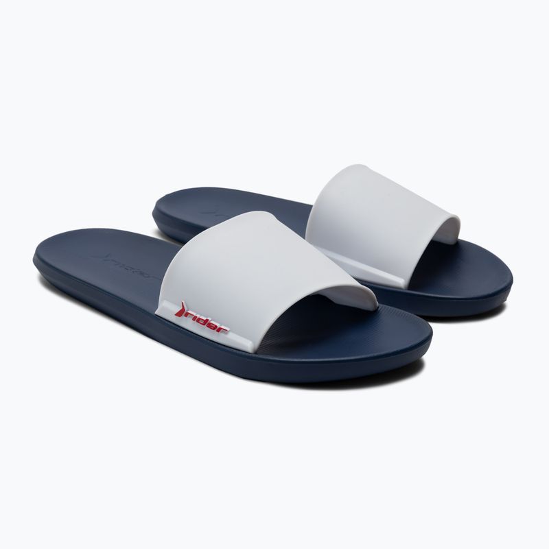 Klapki męskie RIDER Speed Slide Ad blue/white 5
