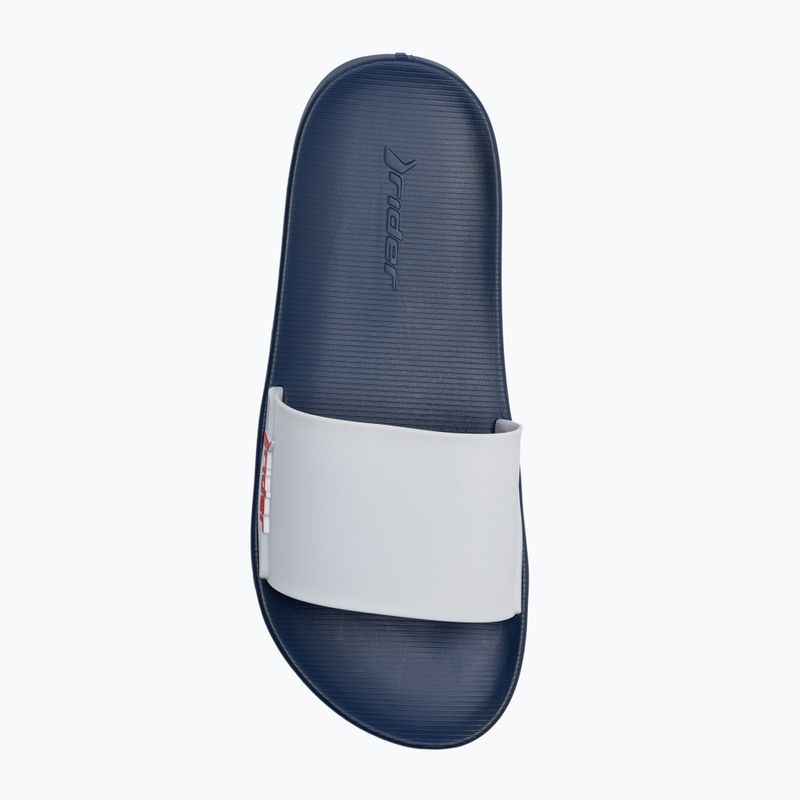 Klapki męskie RIDER Speed Slide Ad blue/white 6