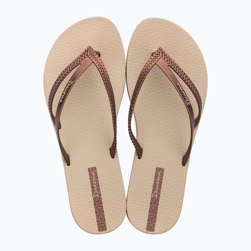 Japonki damskie Ipanema Bossa beige/copper 2