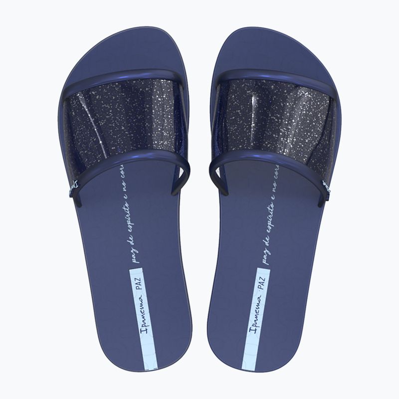 Klapki damskie Ipanema Renova blue/pearly blue 9