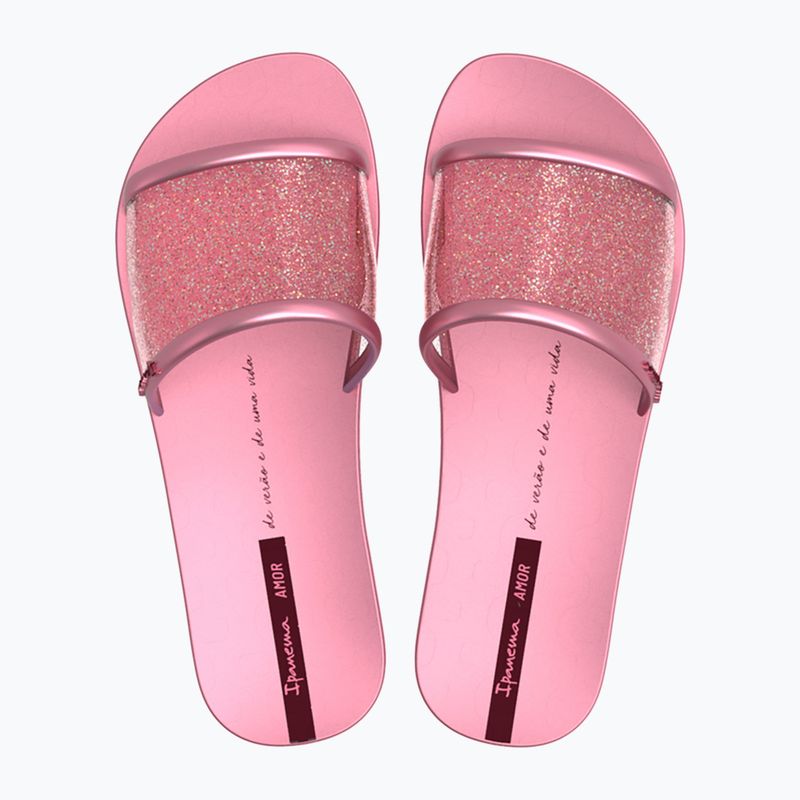 Klapki damskie Ipanema Renova pink/metalic pink 9