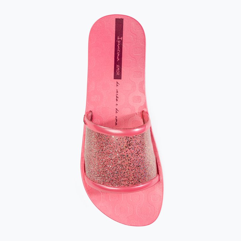 Klapki damskie Ipanema Renova pink/metalic pink 5