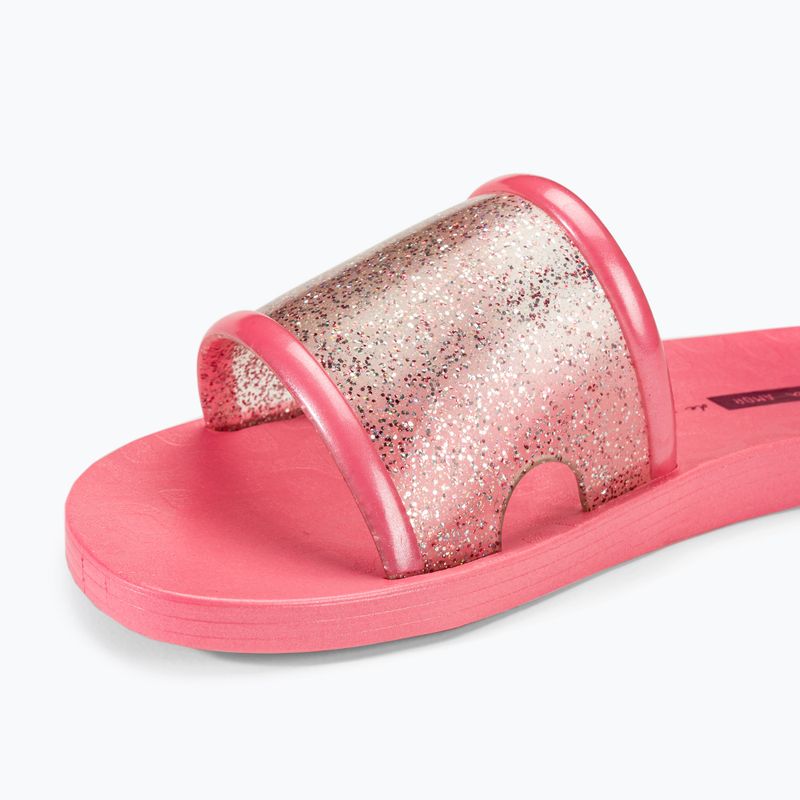 Klapki damskie Ipanema Renova pink/metalic pink 7
