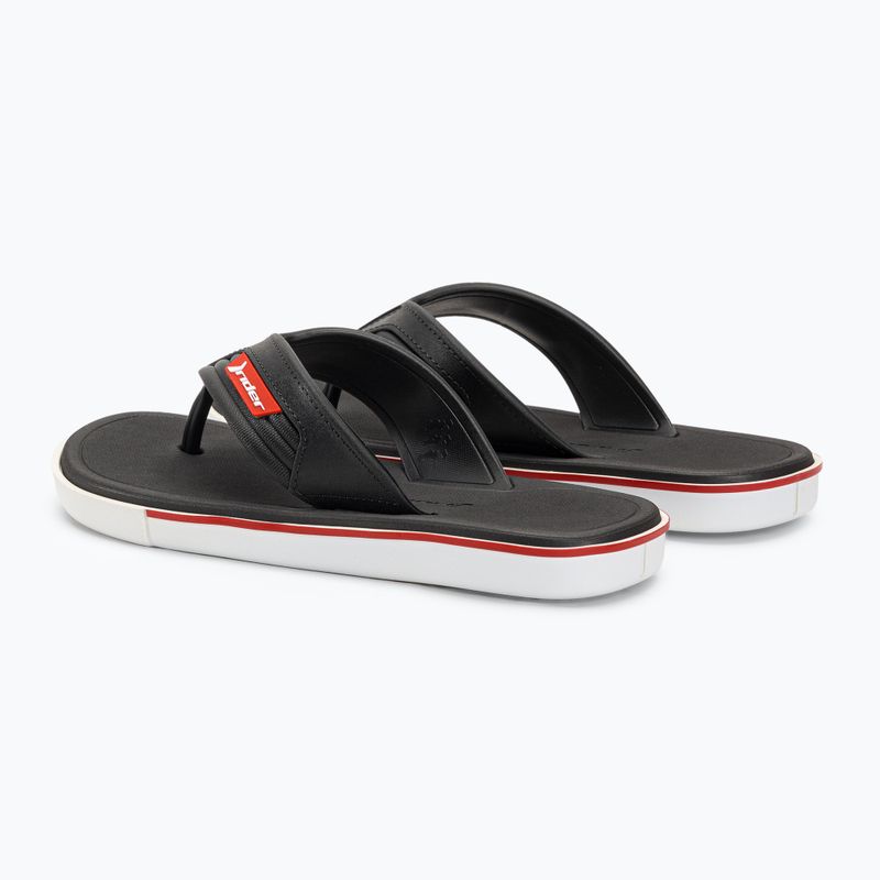 Japonki męskie RIDER Spin Thong Ad white/black 3