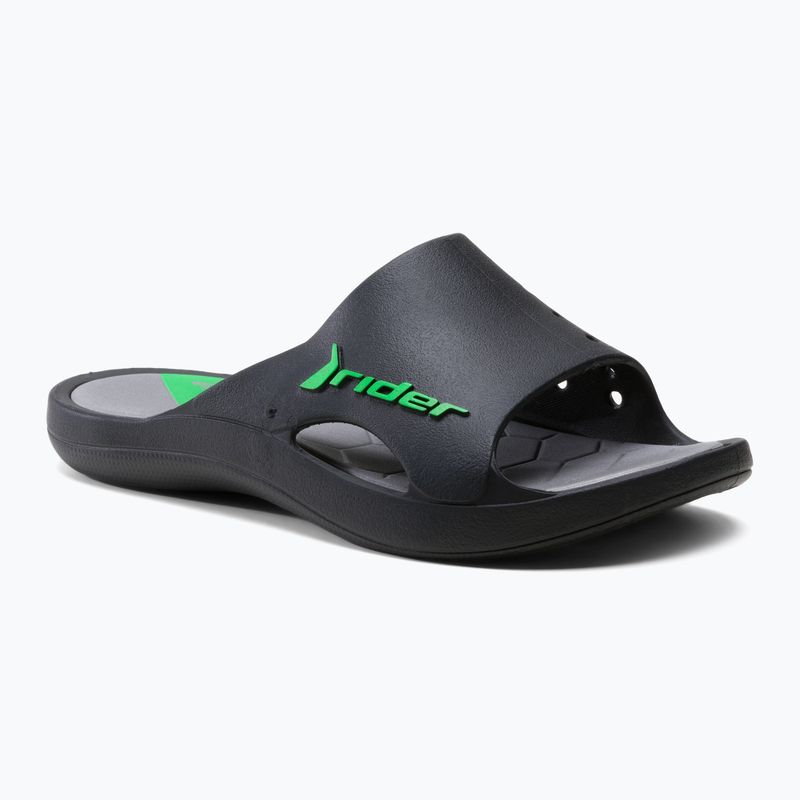 Klapki męskie RIDER Bay X Ad black/grey