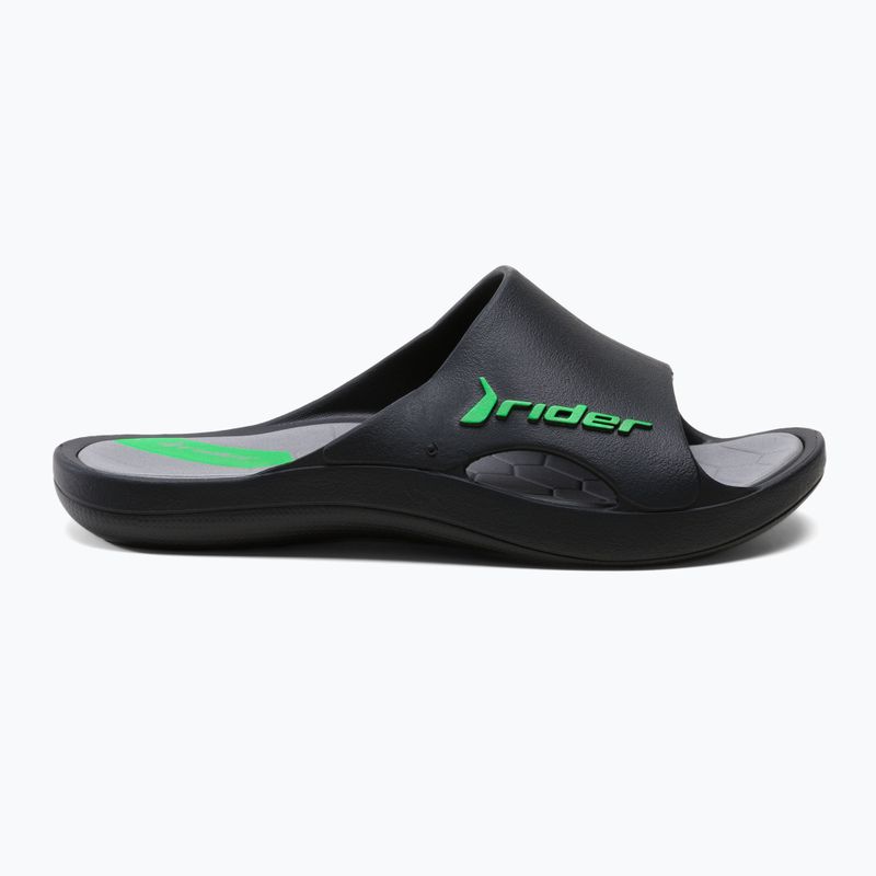 Klapki męskie RIDER Bay X Ad black/grey 2
