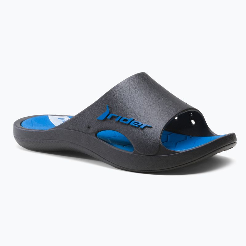 Klapki męskie RIDER Bay X Ad black/blue