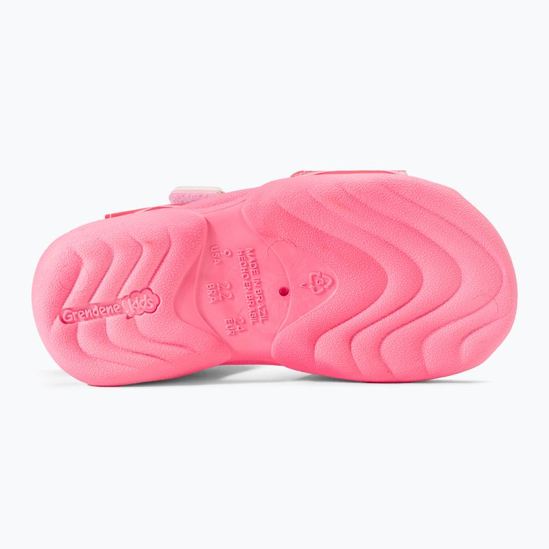 Sandały dziecięce RIDER Comfort Baby pink 4