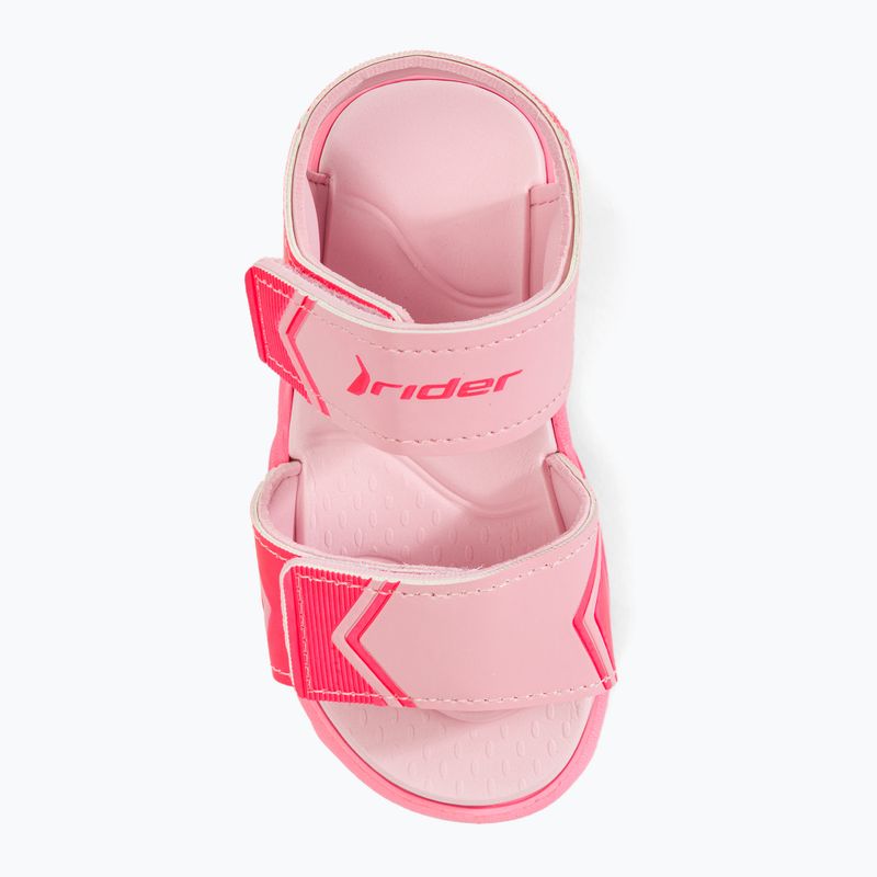 Sandały dziecięce RIDER Comfort Baby pink 5