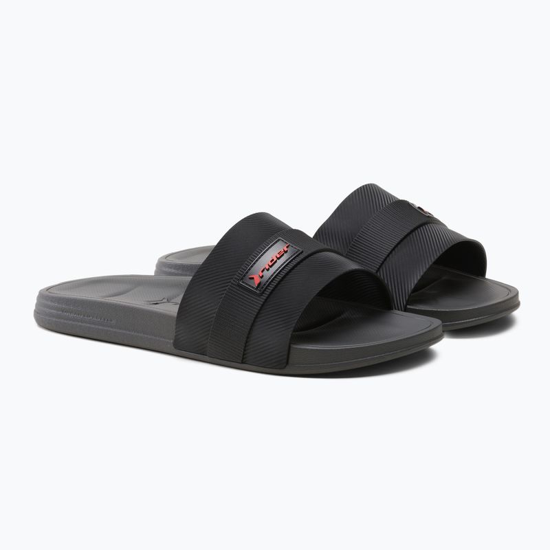 Klapki męskie RIDER Go Slide Ad dark grey/black 4