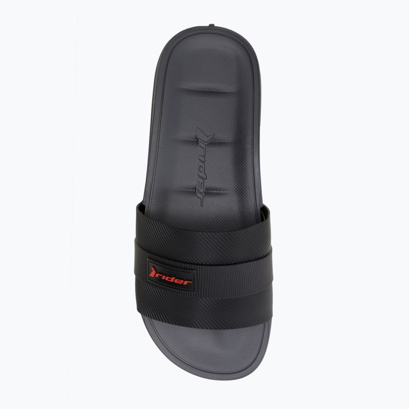 Klapki męskie RIDER Go Slide Ad dark grey/black 6