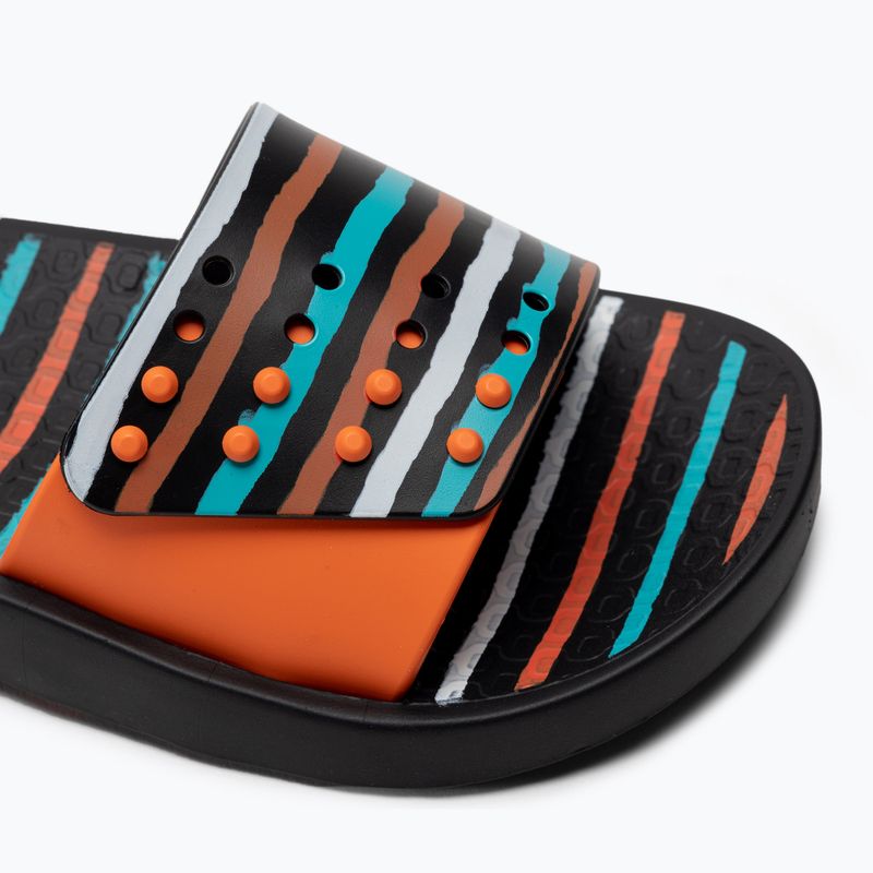 Klapki dziecięce Ipanema Unisex Slide black/orange 7