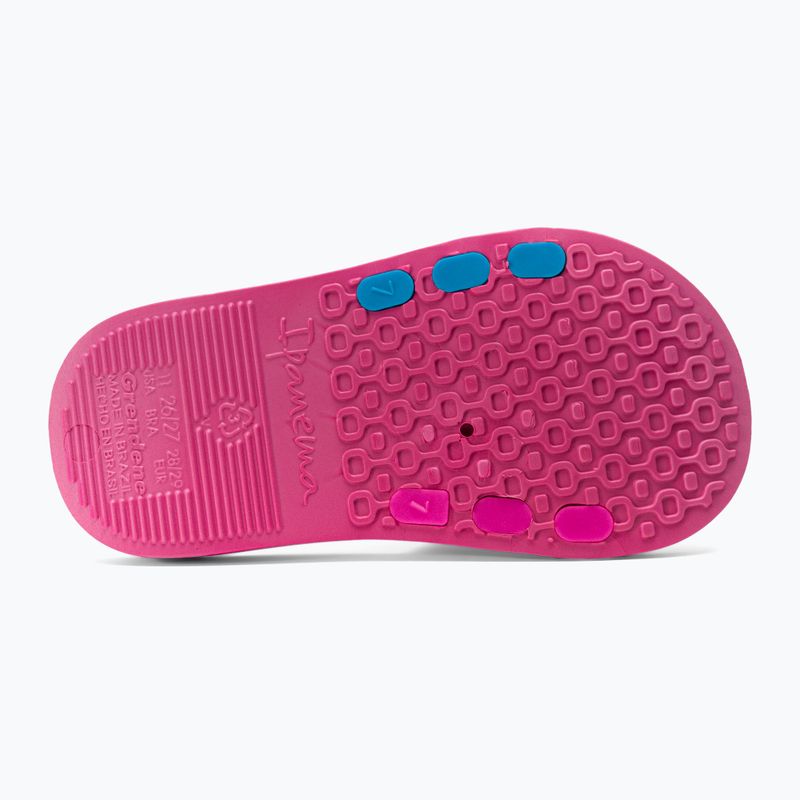 Klapki dziecięce Ipanema Unisex Slide pink/blue 4