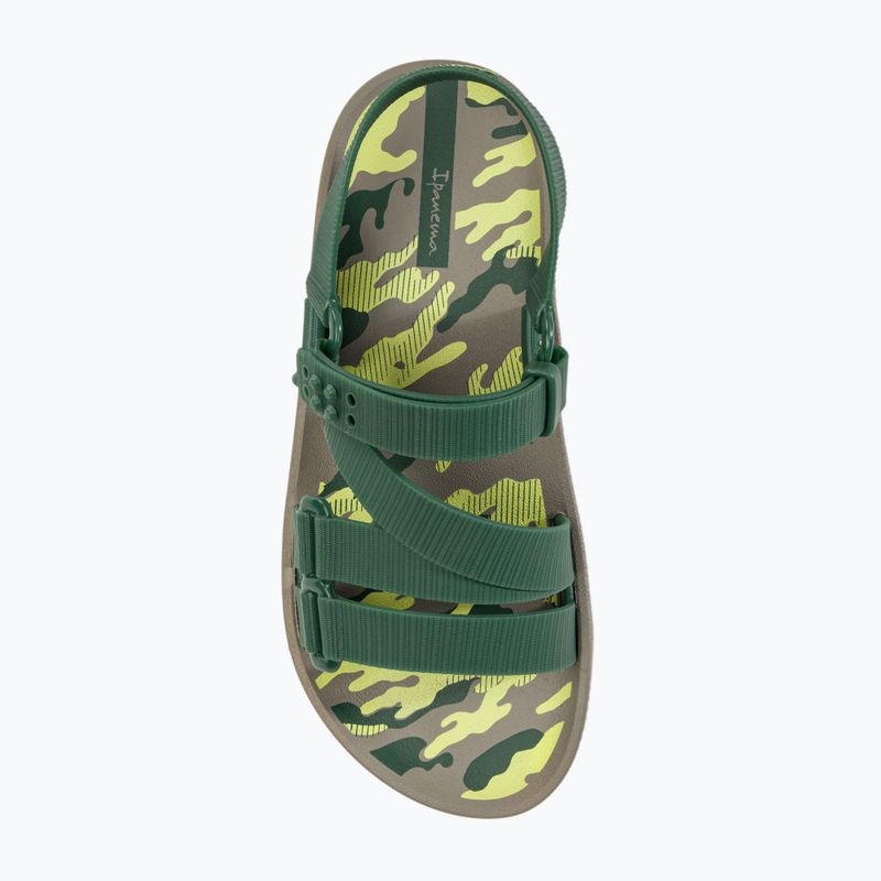 Sandały dziecięce Ipanema Passatempo Papete grey/green 5
