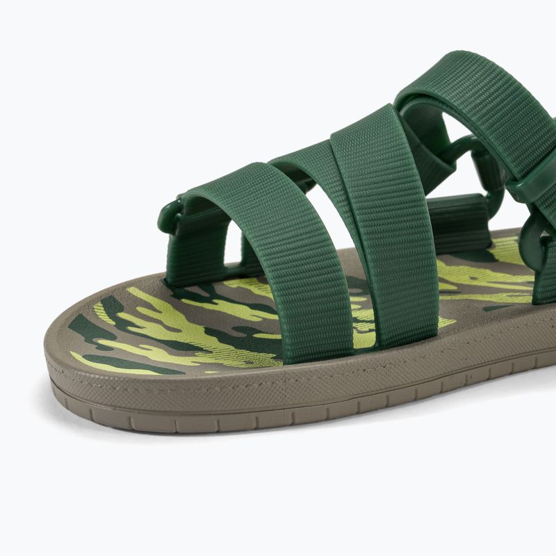 Sandały dziecięce Ipanema Passatempo Papete grey/green 7