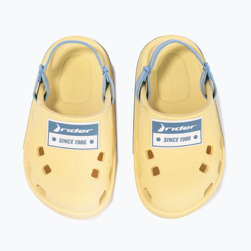 Sandały dziecięce RIDER Drip Babuch Ki yellow/blue 12