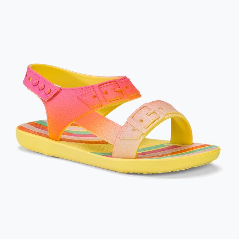 Sandały dziecięce Ipanema Brincar Papete Baby yellow/pink/orange