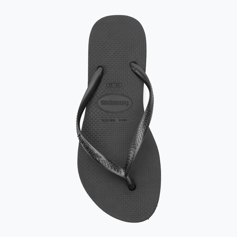Japonki damskie Havaianas Slim Platform black 5
