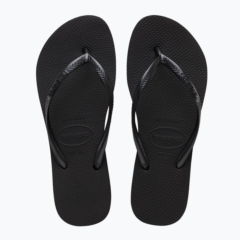 Japonki damskie Havaianas Slim Platform black 3