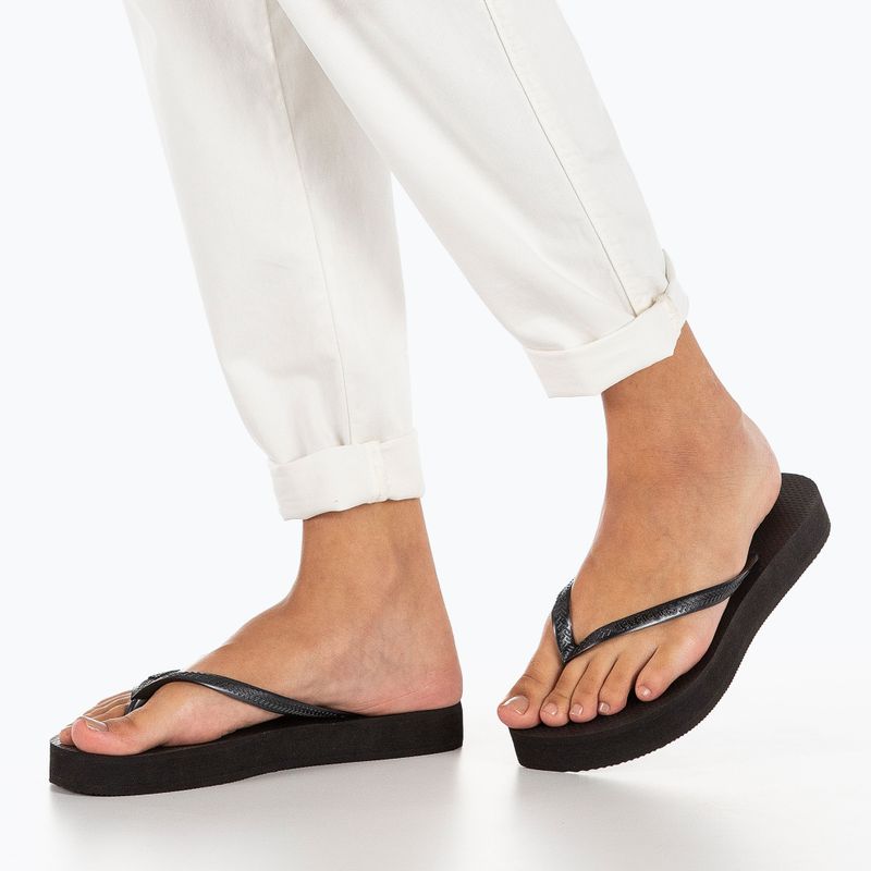 Japonki damskie Havaianas Slim Platform black 6