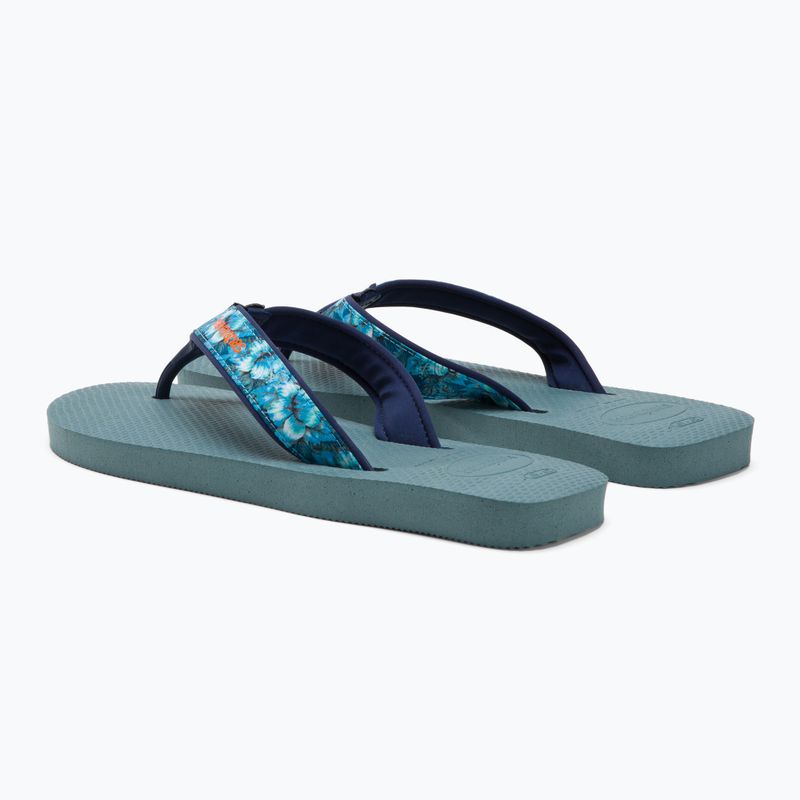 Japonki męskie Havaianas Surf Material silver/blue 3