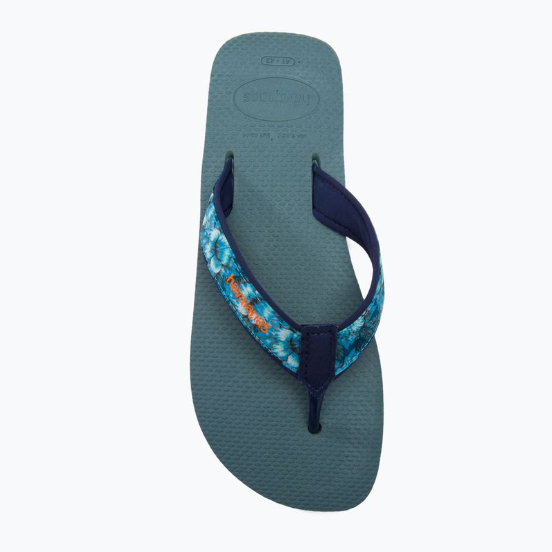 Japonki męskie Havaianas Surf Material silver/blue 6