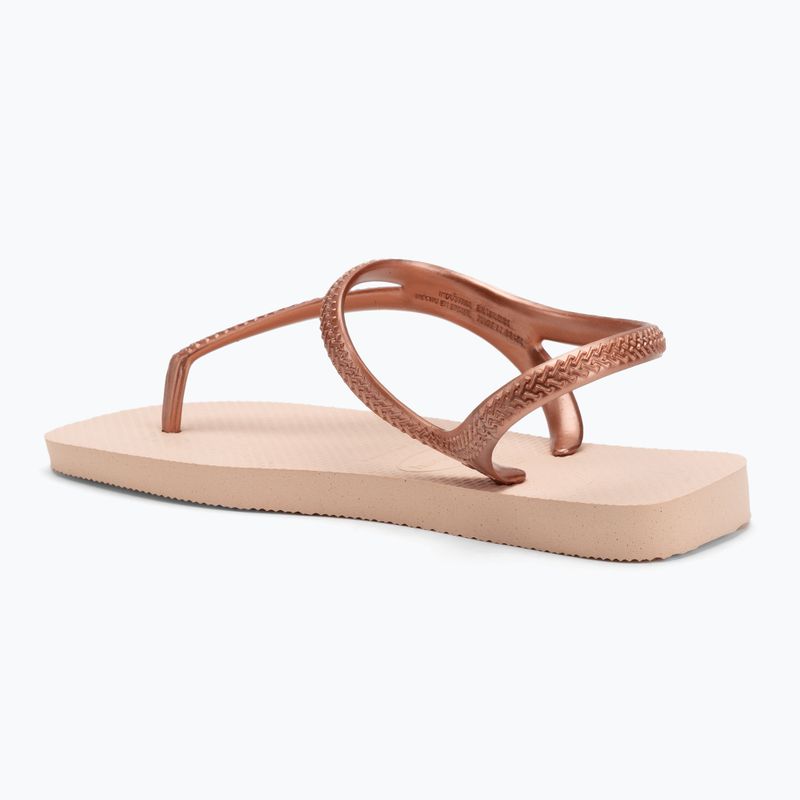 Sandały damskie Havaianas Flash Urban ballet rose/golden blush 3