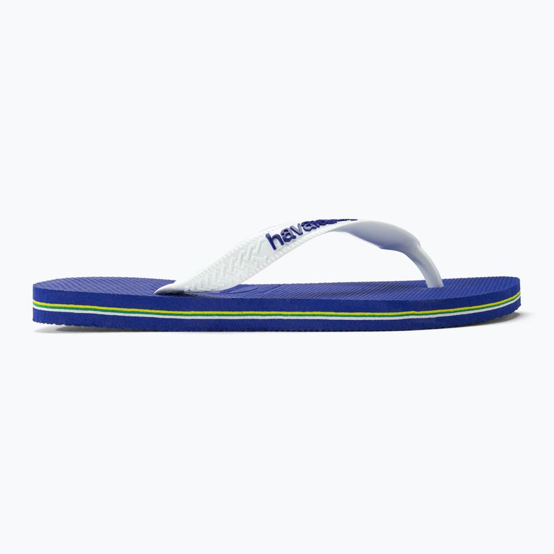 Japonki Havaianas Brasil Logo marine blue 3