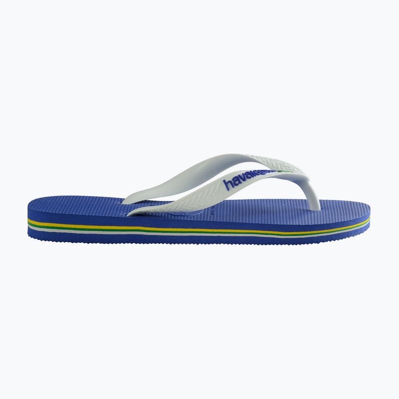 Japonki Havaianas Brasil Logo marine blue 9