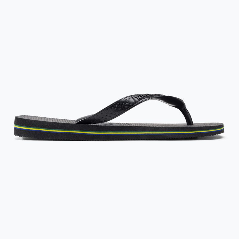Japonki Havaianas Brasil black 2