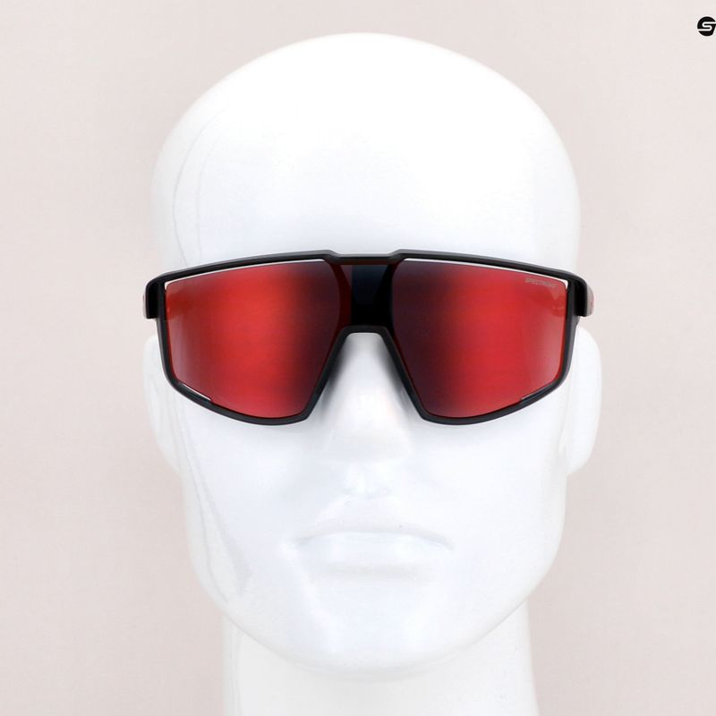 Okulary przeciwsłoneczne Julbo Fury Spectron matt black/red/multilayer red 6