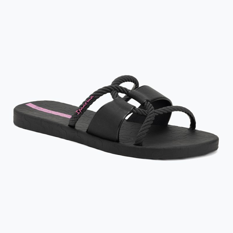 Klapki damskie Ipanema Diversa Slide black/lilac