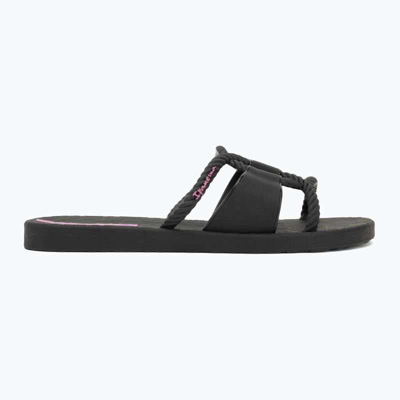 Klapki damskie Ipanema Diversa Slide black/lilac 2