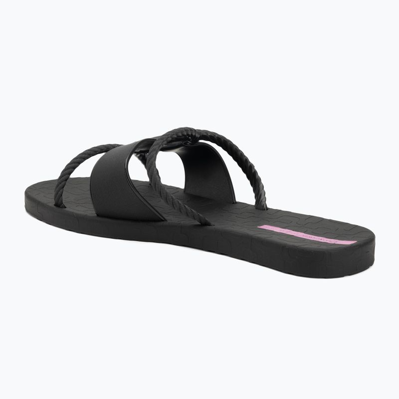 Klapki damskie Ipanema Diversa Slide black/lilac 3