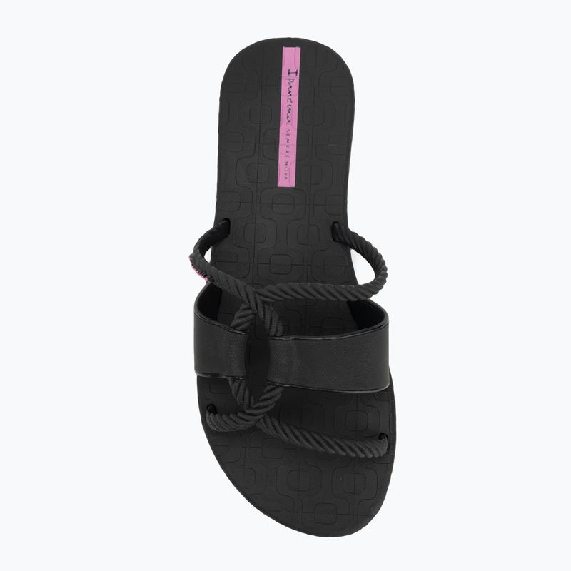 Klapki damskie Ipanema Diversa Slide black/lilac 5