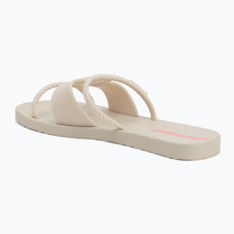 Klapki damskie Ipanema Diversa Slide off white/pink 3