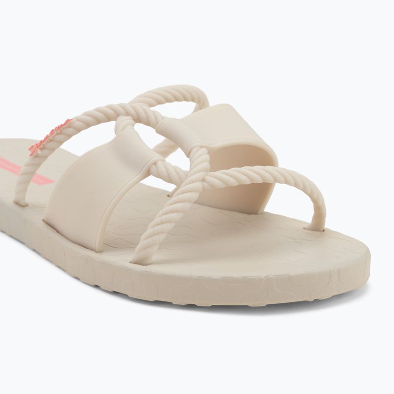 Klapki damskie Ipanema Diversa Slide off white/pink 7
