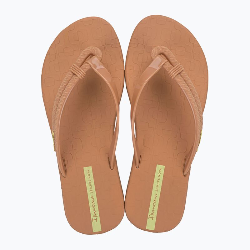 Japonki damskie Ipanema Diversa nude/yellow 2