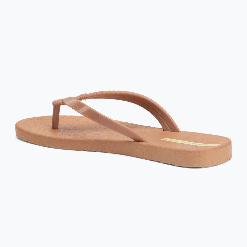 Japonki damskie Ipanema Diversa nude/yellow 3