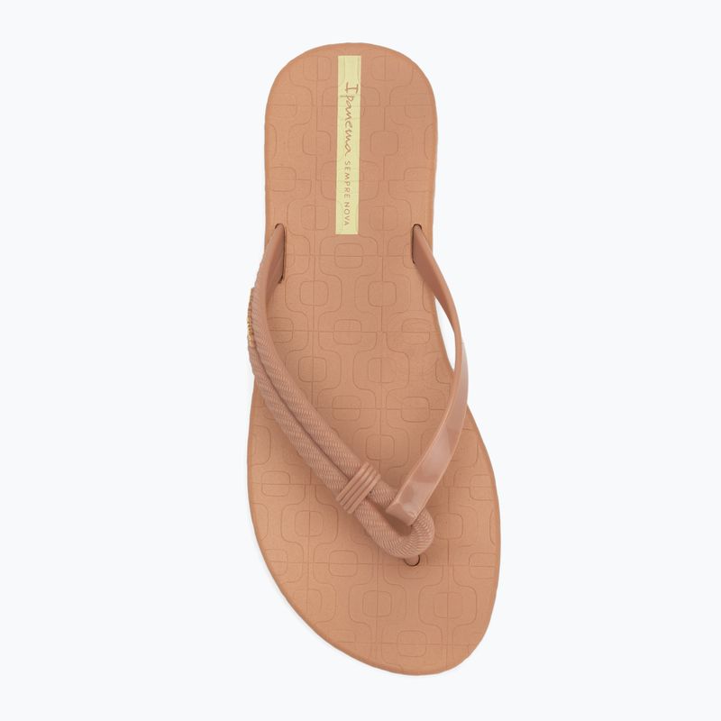 Japonki damskie Ipanema Diversa nude/yellow 5