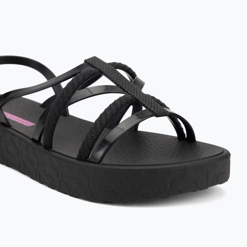 Sandały damskie Ipanema Diversa Flatform black/black/lilac 7