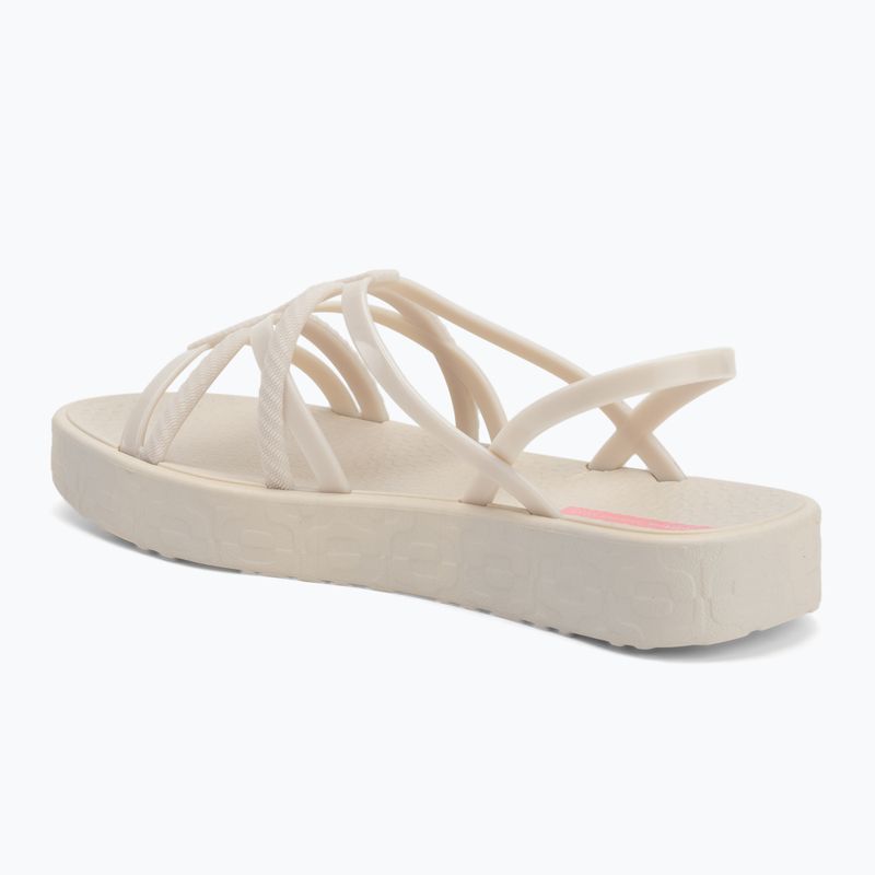 Sandały damskie Ipanema Diversa Flatform beige/beige/pink 3